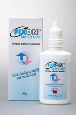 Fixon Super Grip denture adhesive Powder 30gm pack of 1