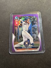 2023 Bowman Chrome 1st Purple Refractor /250 #BCP-40 Kenni Gomez - Astros