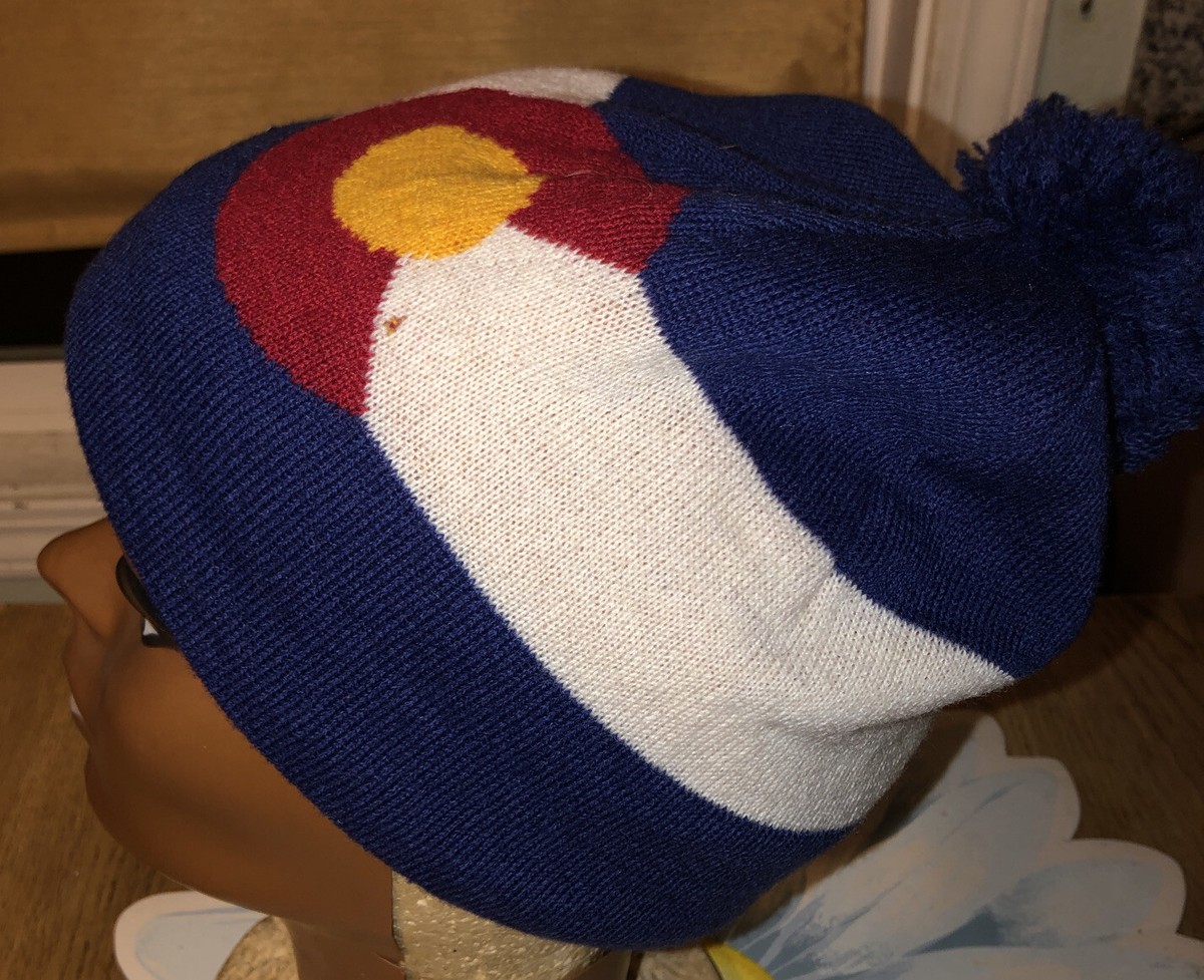 Adult TURTLE FUR Multicolor Winter Hat w/pom Pom | eBay