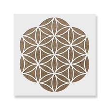 Flower of Life Stencil - Durable & Reusable Mylar Stencils