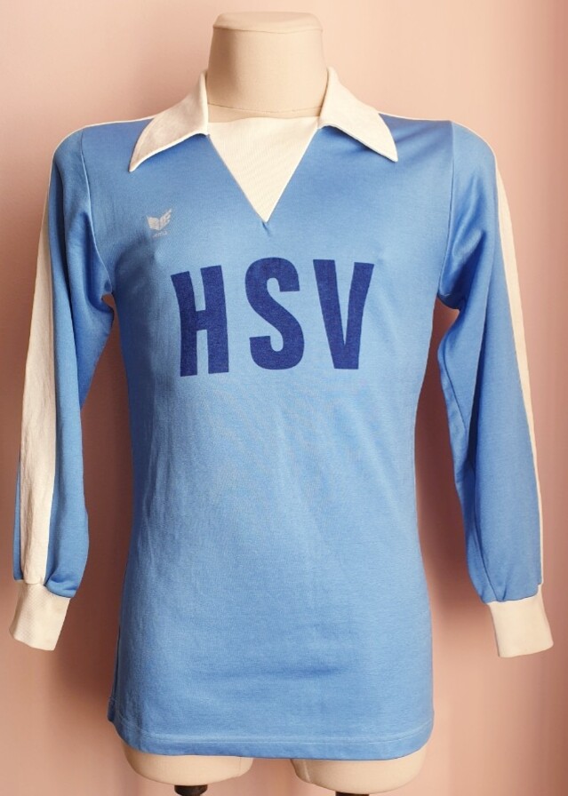 Ultra Rare Vintage Erima Hamburg SV 1976-1978 Away Football Shirt Jersey L/S