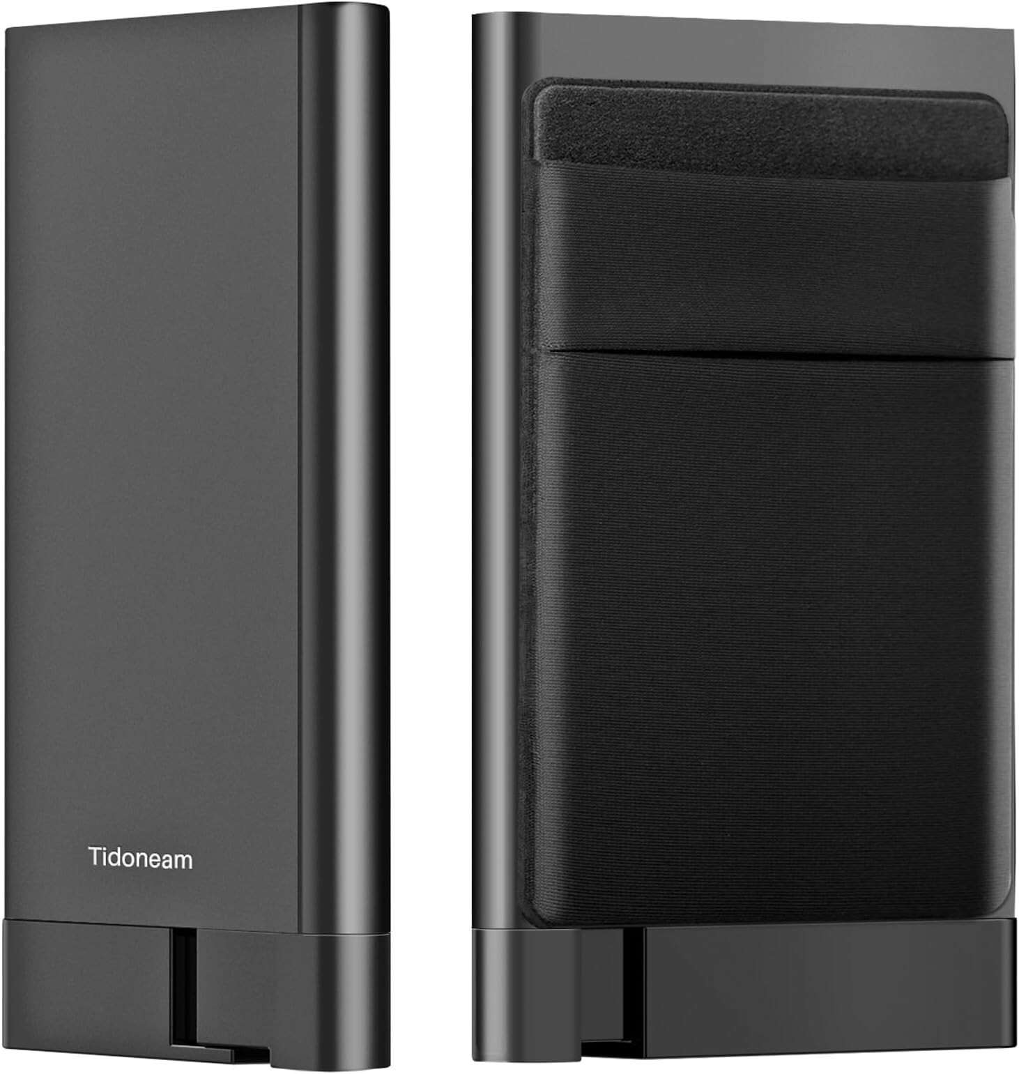 Slim Metal Card Wallet for Men with Cash Pocket  -image