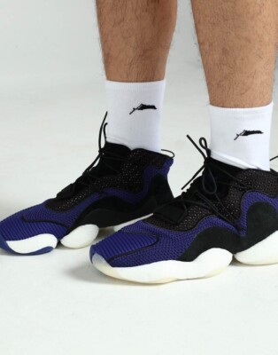 ADIDAS ORIGINAL CRAZY BYW PRIMEKNIT B37550 RAEL PURPLE/CORE  display picture 2