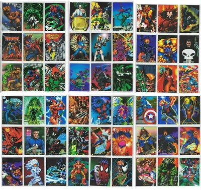 PEPSICARDS Marvel Binder + Full Set + Specials + Holograms 1995