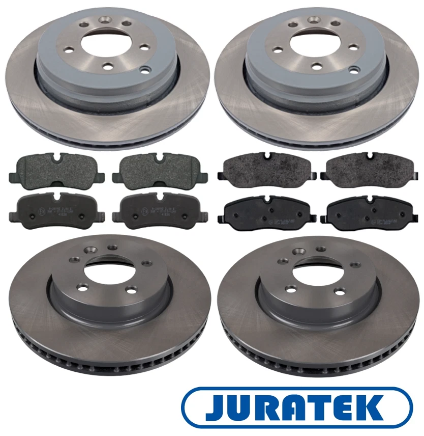 For Land Rover Discovery 3 2.7 TD V6 Front Rear Brake Discs