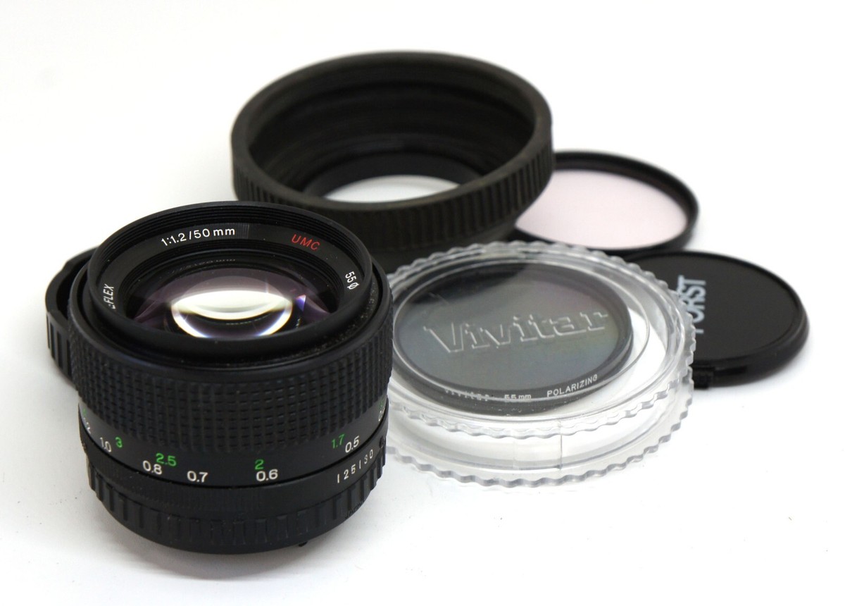 PORST COLOR REFLEX 1.2/50 フジカ AX FUJINON Porst Color Reflex UMC X-M 50mm f/1.2 Lens for Fujica X AX