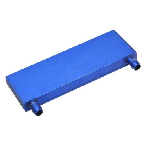 122mmx41mmx12mm Aluminum Water Cooling Block for CPU Graphics Radiator Heatsink - Afbeelding 6 van 8