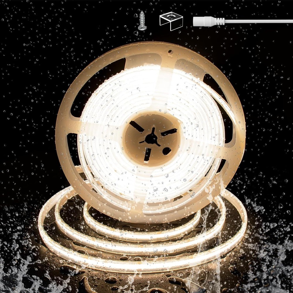 PAUTIX COB LED Strip Light IP67 Waterproof 2700K/32.8ft-IP67