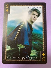 Cedric Diggory Playing Card #2 of Diamonds Tully's Coffee Promo Japanese F/S