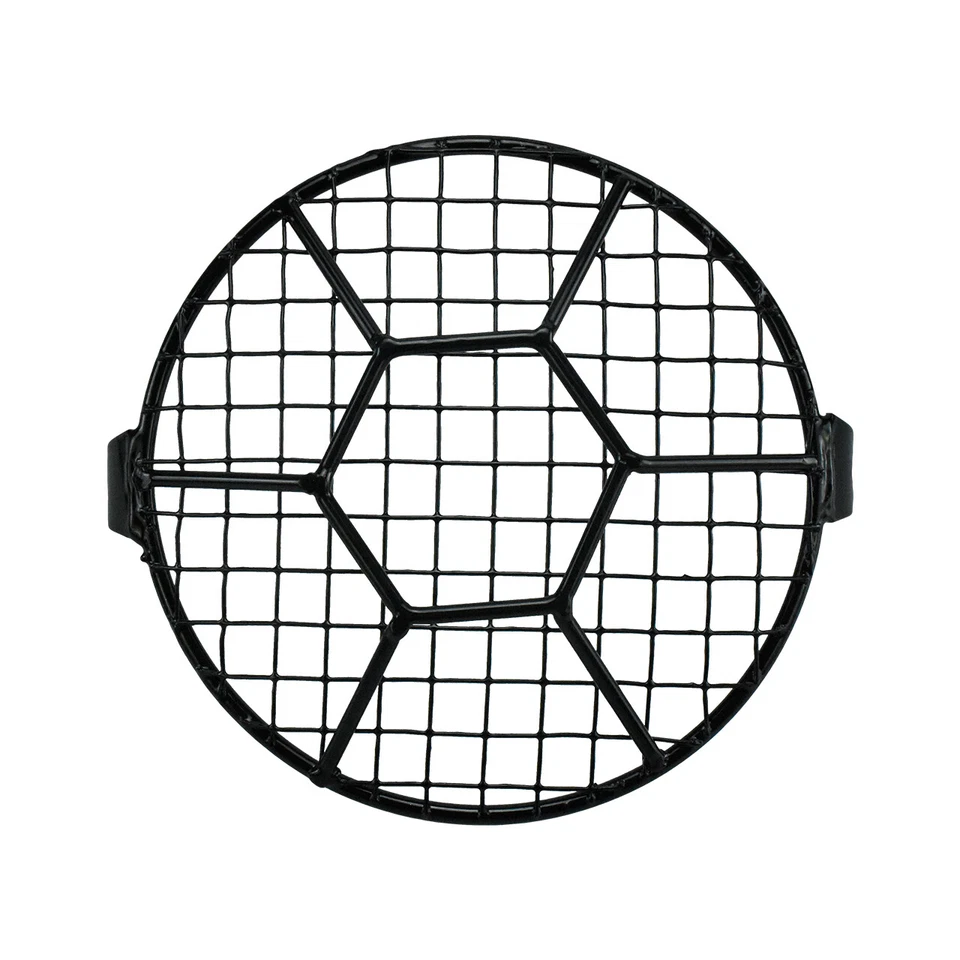 Protector de máscara de rejilla de malla metálica de 6,5" universal para faros de motocicleta Foto 3 de 4