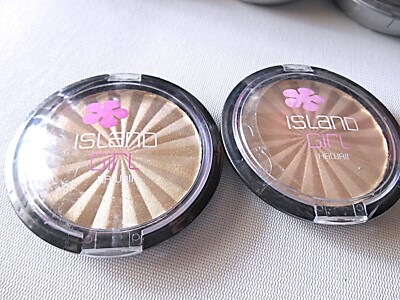 Lot of 2 ISLAND GIRL HAWAII Translucent Face Powder #854 Macadamia Nut