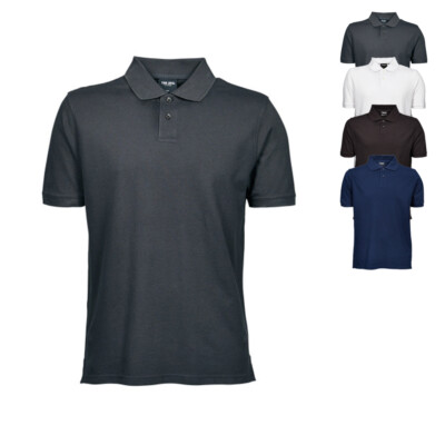 Tee Jays Herren Poloshirt Polohemd HEAVY POLO Einfarbig Kurzarm Neu TJ1400N