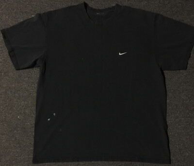 Vtg Nike Faded Swoosh Shirt XL Track PE Grunge Rap Travis Scott Hip Hop Surf 90s