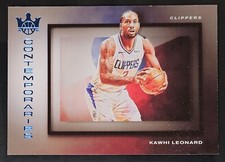 Kawhi Leonard 2021-22 Court Kings CONTEMPORARIES AMETHYST PARALLEL Card (#'d/99)