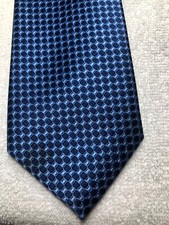 NAUTICA MENS TIE GOLD WITH BLUE 4 X 61