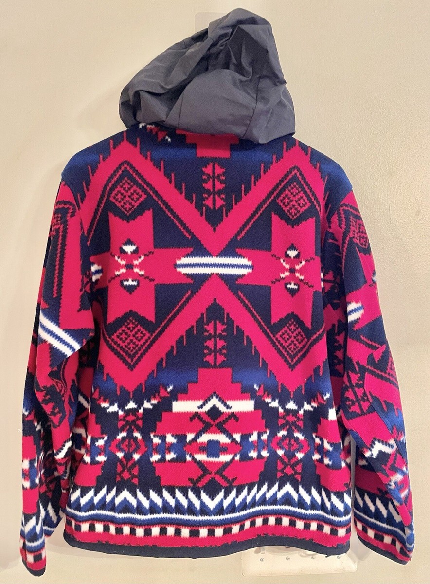 Vintage Polo by Ralph Lauren Mens Sz M Native Indian Print Blanket  