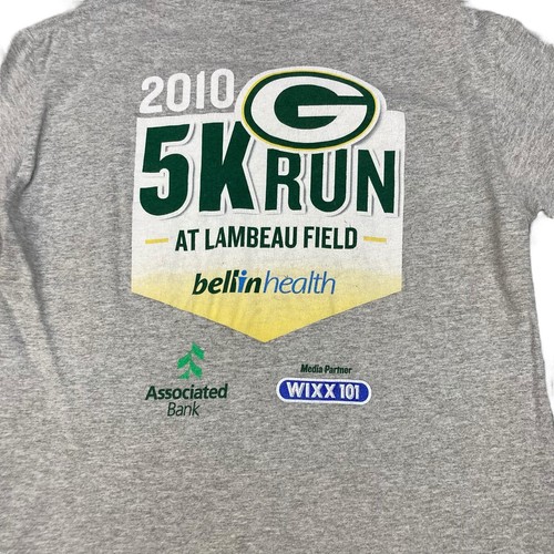 2010 Green Bay Packers Training Camp T-Shirt 2K Run Lambeau Field grau grau klein - Bild 10 von 10