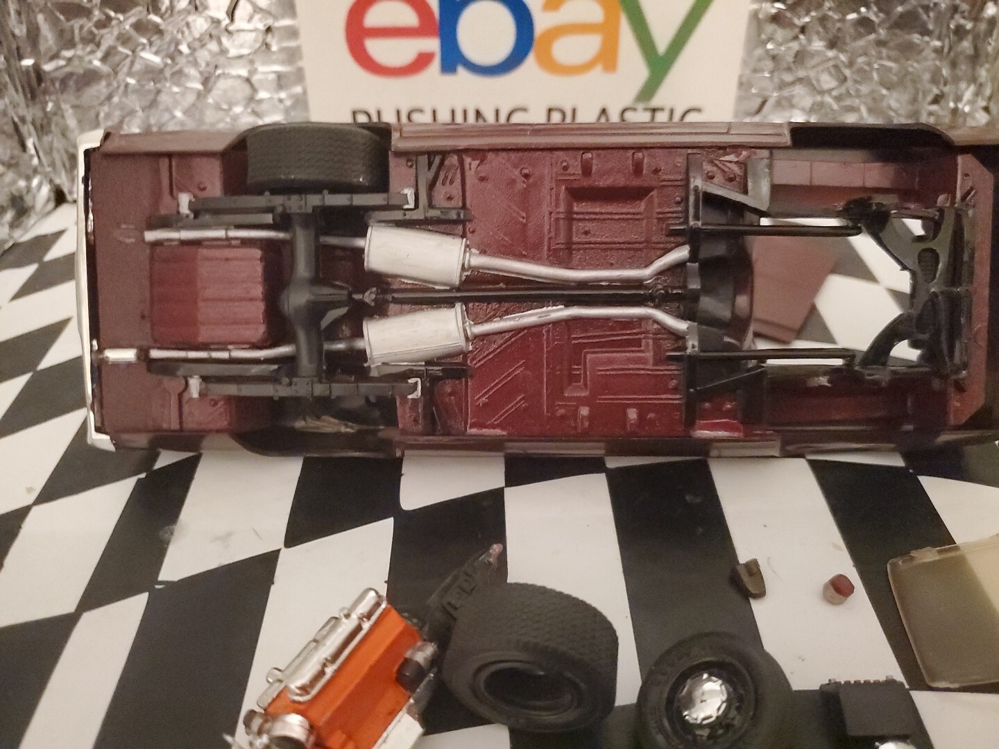 MODEL CAR PARTS MPC DODGE MONACO POLICE CAR PARTS GOOD STUFF LEFT eBay