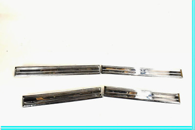 00-06 Mercedes W220 S55 AMG S430 S500 S600 Door Step Sill Sills Set of 4 OEM