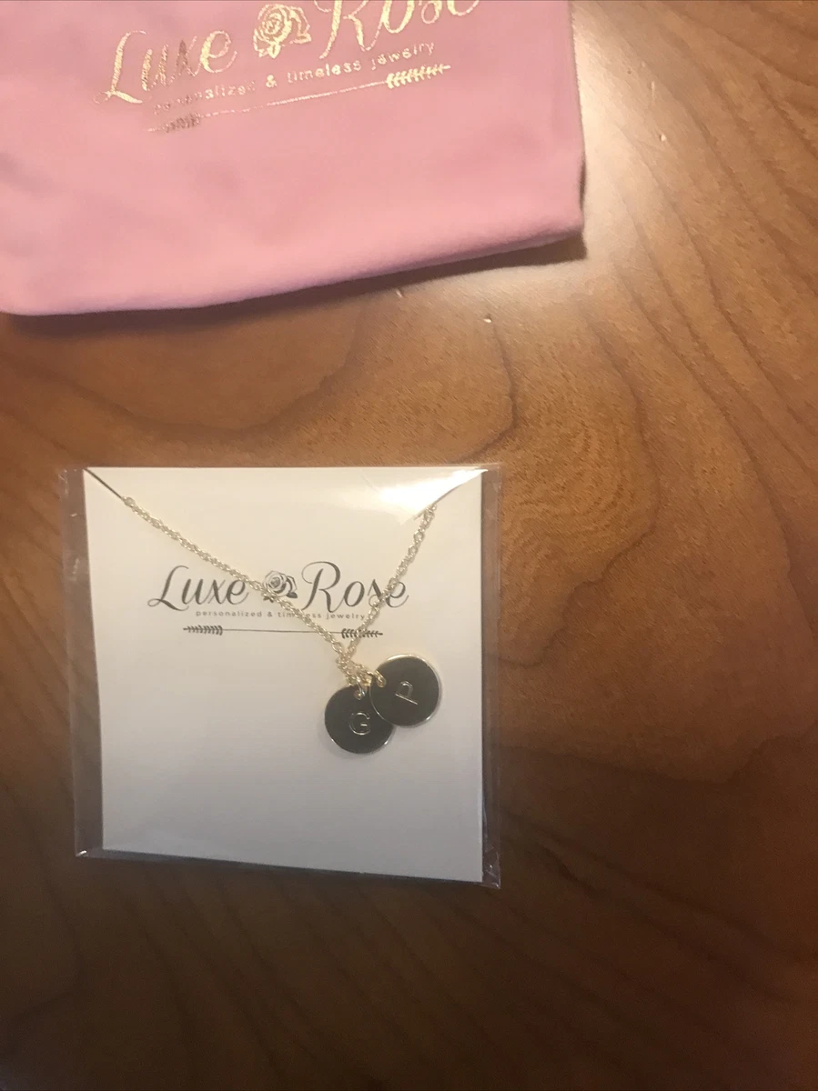 Luxe and rose necklace deals