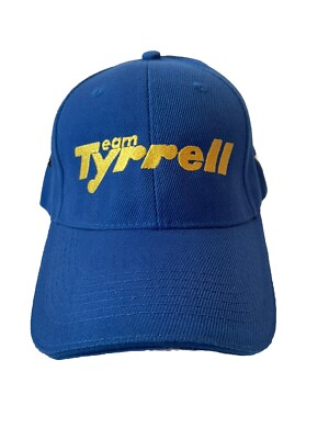 Elf Team Tyrrell F1 6 Wheels Car. Vintage Heritage cap  Blue Jody Scheckter 1976