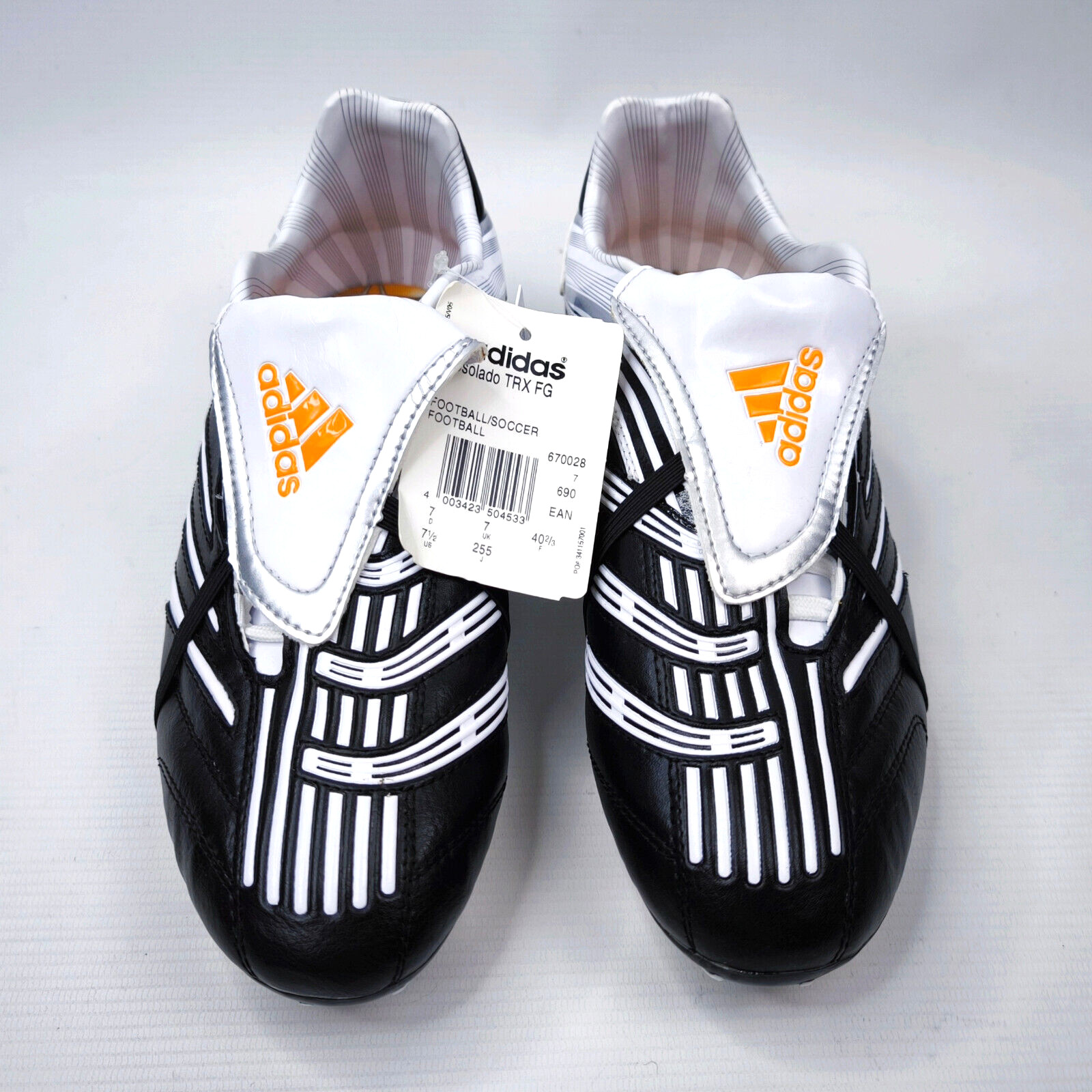 Adidas Absolado TRX FG 2007 Absolute Predator 670028 Size 11 Black White Orange adidas Absolado TRX FG 2007 Gr. 40 2/3 / UK 7 Absolute  main image 4