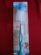 Baby king "Blue" Suction Base Bottle Brush W/ Nipple Cleaner  Free Shipping