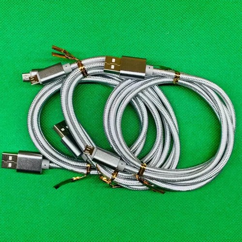 Heavy Duty Micro USB Fast Charger Data Cable Cord For Samsung Android HTC LG Lot - Picture 16 of 48