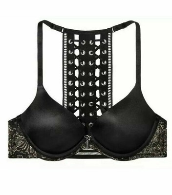 Victoria's Secret 34B Bombshell front close Racerback Bra Adds 2 Cup Sizes! Victoria's Secret 34B Bombshell front close Racerback Bra Adds 2 Cup Sizes!