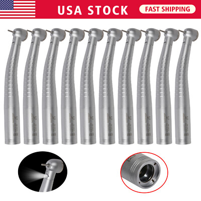 10X Dental High Speed Handpiece LUX Fiber Optical Led Strength KAVO style