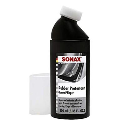 SONAX Rubber Protectant - cleans and refreshes car rubber components