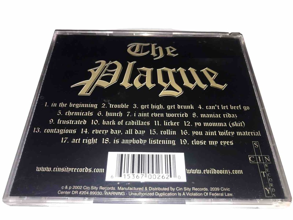 The Plague [PA] Brotha Lynch Hung Cd Doomsday Production Rap