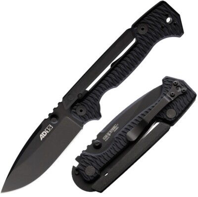 Cold Steel Demko Scorpion-Lock Folding Knife 3.68'' S35VN Steel Blade Black G10