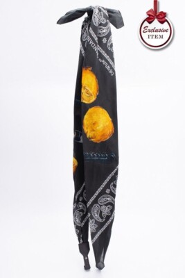 RRP 383 OFF-WHITE Bandana Shoulder Strap / Belt One Size Paisley Printed Logo
