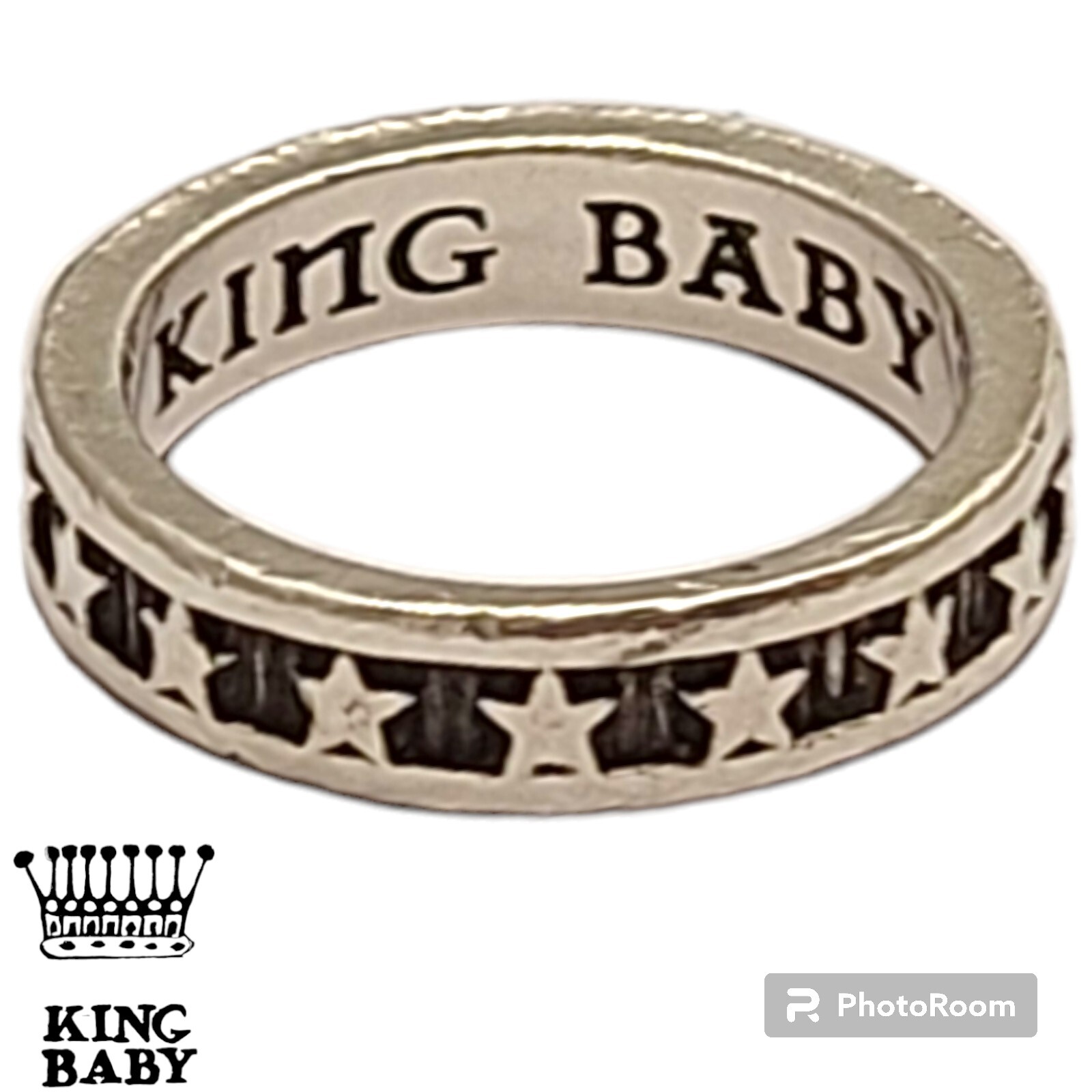 King Baby Studio Stackable Sterling Silver Star R… - image 6