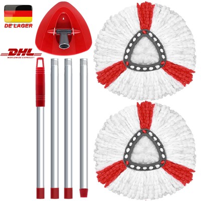 Ersatz Wischbezug für Vileda Turbo Wischmop Easy Wring Clean Moppkopf Mop