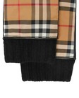 100% AUTHENTIC NEW MEN BURBERRY RIB HOUSE CHECK GLOVES US 8.5 — photo 3