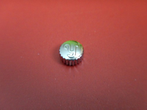 SELTENE YEMA AUFZUGSKRONE "Y STILISIERT" STAHL CROWN Ø 4,8mm DICK 2,8mm - Bild 4 von 8