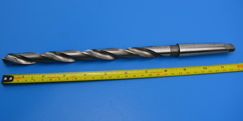 "Taladros largos Morse Taper 2 (MT2) HSS 9/16"" 11/16"" 21/32"" Presto Intal - Selecciona: - Imagen 46 de 47