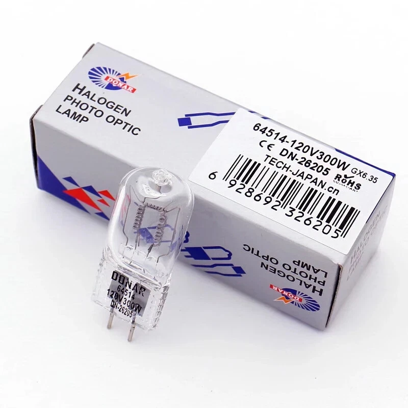 64514 120V300W GX6.35 Stage Lighting Ballroom Lamp CP/96 Photography Light Bulb - Image 2 of 2