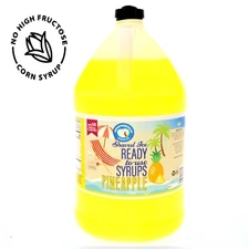 Hypothermias PINEAPPLE Flavor Syrup 🍧 Snow Cone machine Shaved Ice Syrup GALLON