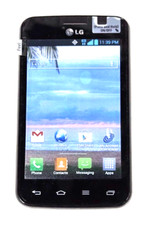 LG Optimus Dynamic 2 LGL39C - Black  TracFone  CDMA Smartphone