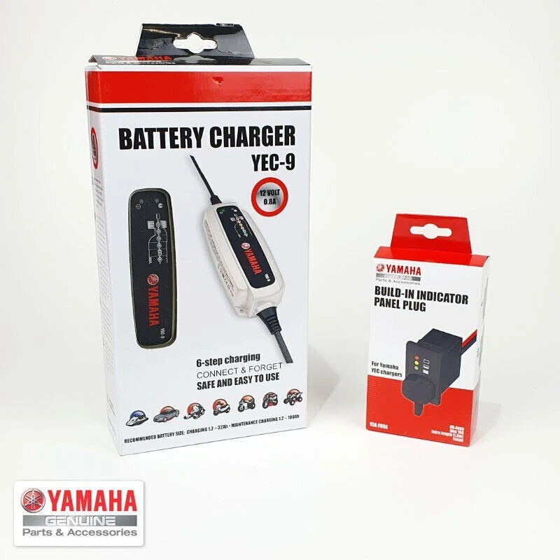 Presa batteria Yamaha X-MAX e caricabatterie YEC-9 MANTENITORE DI CARICA - Immagine 4 di 4