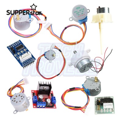 DC 5-12V Stepper Motor 28BYJ-48+2003/L298 Driver Test Module fit for Arduino ASS