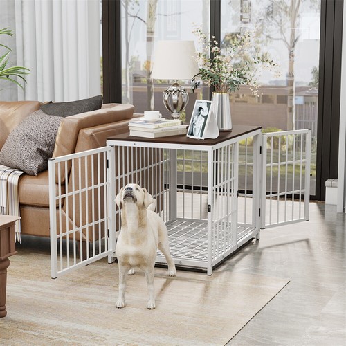 XXL Large Heavy Duty Wooden Dog Crate Furniture Unlimited Combinable Dog Kennel - Picture 16 of 33