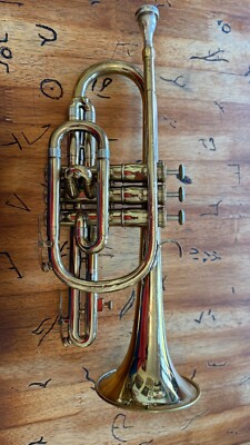Vintage F.E. Olds Ambassador Cornet   Fullerton Era (1956 1959)   Original Mouth