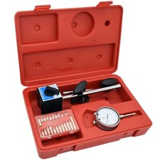 Dial Indicator Precision Measuring Gauge Kit With Magnetic Base And Points Set