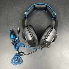 SADES SA-807 Gaming Headset Black Blue Pc X Box Laptop Mic Muted Headphones