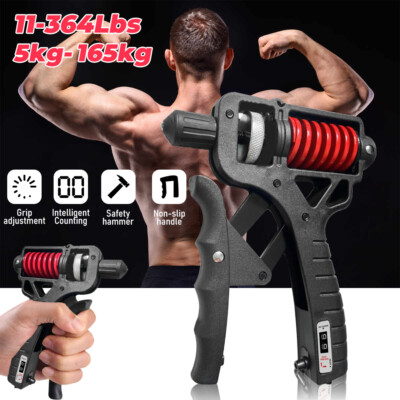 Hand Grip Strength Power Trainer Gripper Strengthener Adjustable