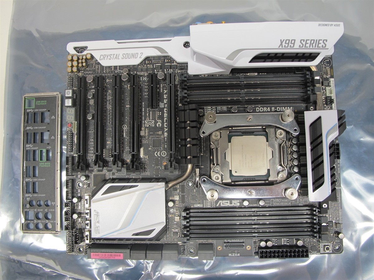 Asus X99 Series Motherboard Intel i7-5820K SR20S 3.30GHz CPU | eBay